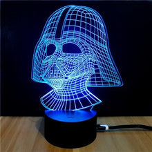 Vader 3D LED Lamp - Wish