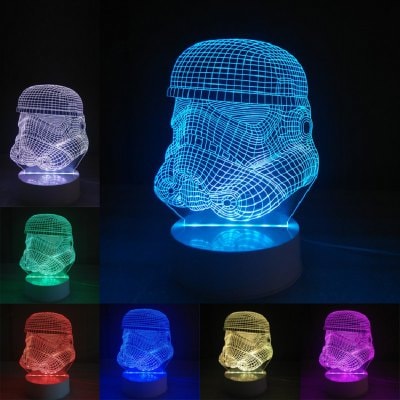 Star Wars Trooper 3D Desk Lamp