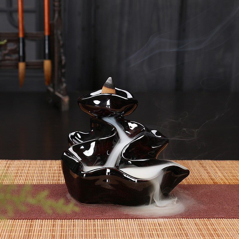 Retro Porcelain Backflow Incense Burner