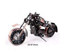Vintage Heavy Iron Motorcycle Model